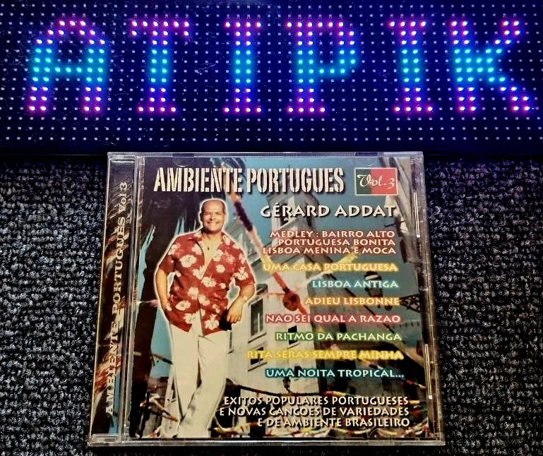 🎵 Gérard Addat - Ambiente Portugues Vol.3 - Fado & Brésil Rare